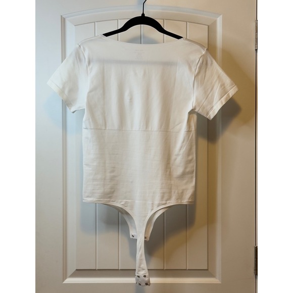 Shein Short Sleeve Bodysuit NWOT 3XL 4XL Snap Crotch Tummy Control Shapewear # - Picture 3 of 7